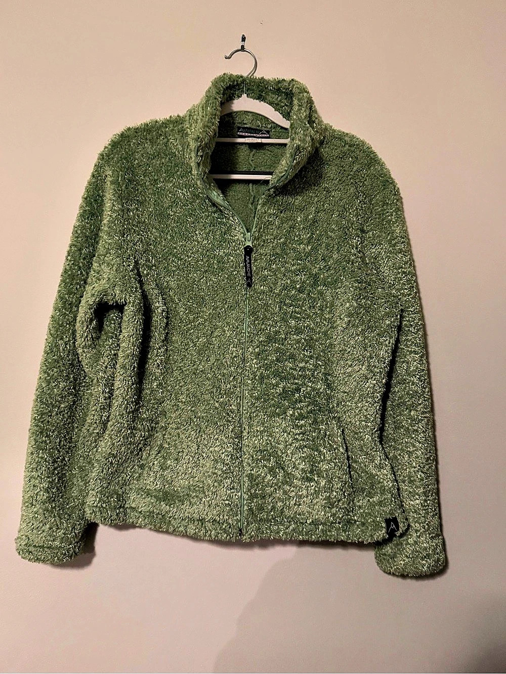 Avalanche Green Fleece Full-Zip Jacket Size Large
